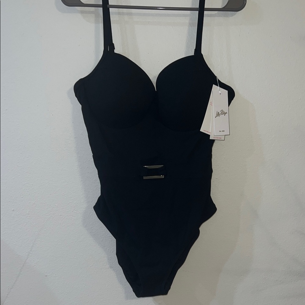 Lilly Pulitzer Black One Piece Swimsuit